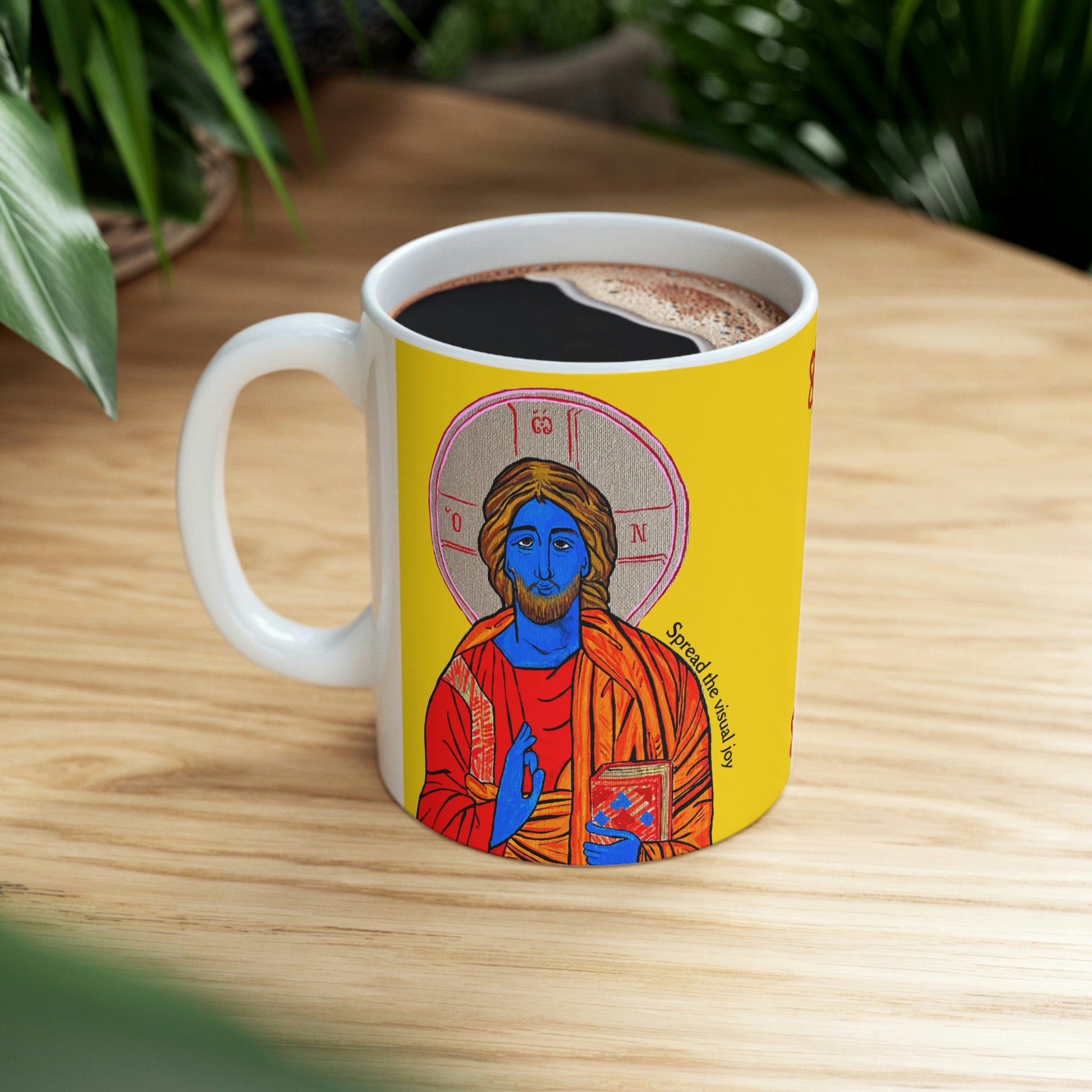 Christ the Quantum Lifegiver - Mug - Arjuna Rigby Art and Lifestyle Store