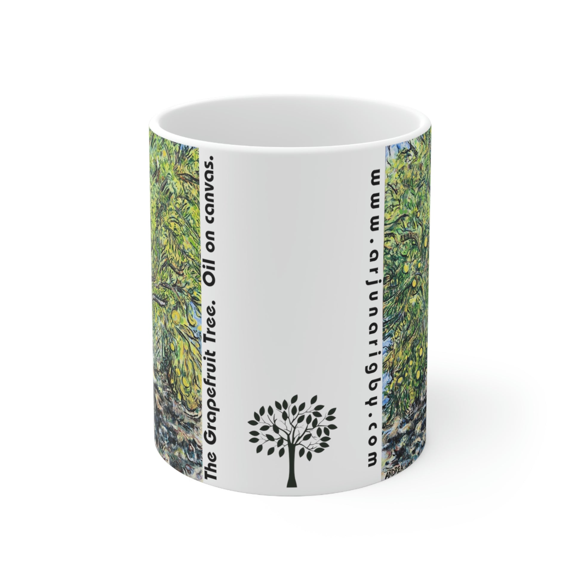 The Grapefruit Tree - Mug - Arjuna Rigby Art and Lifestyle Store