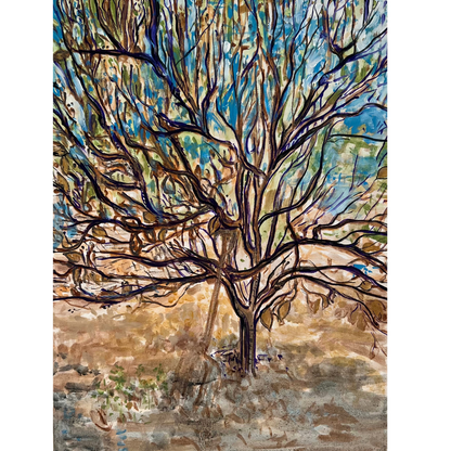 The Pear Tree in Winter - Arjuna Rigby Art and Lifestyle Store