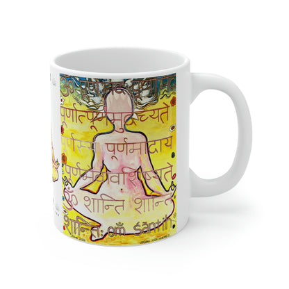 Upasana Yoga Mug - Arjuna Rigby Art and Lifestyle Store