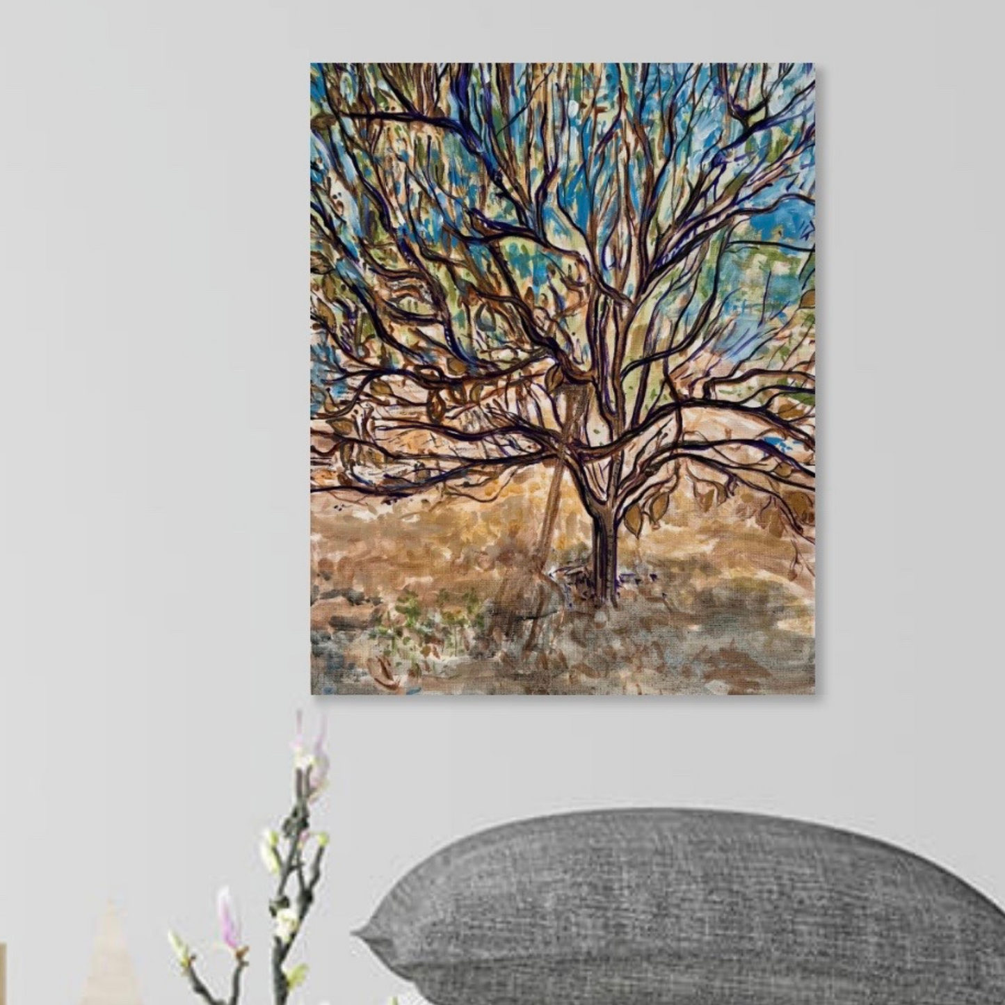 The Pear Tree in Winter - Arjuna Rigby Art and Lifestyle Store