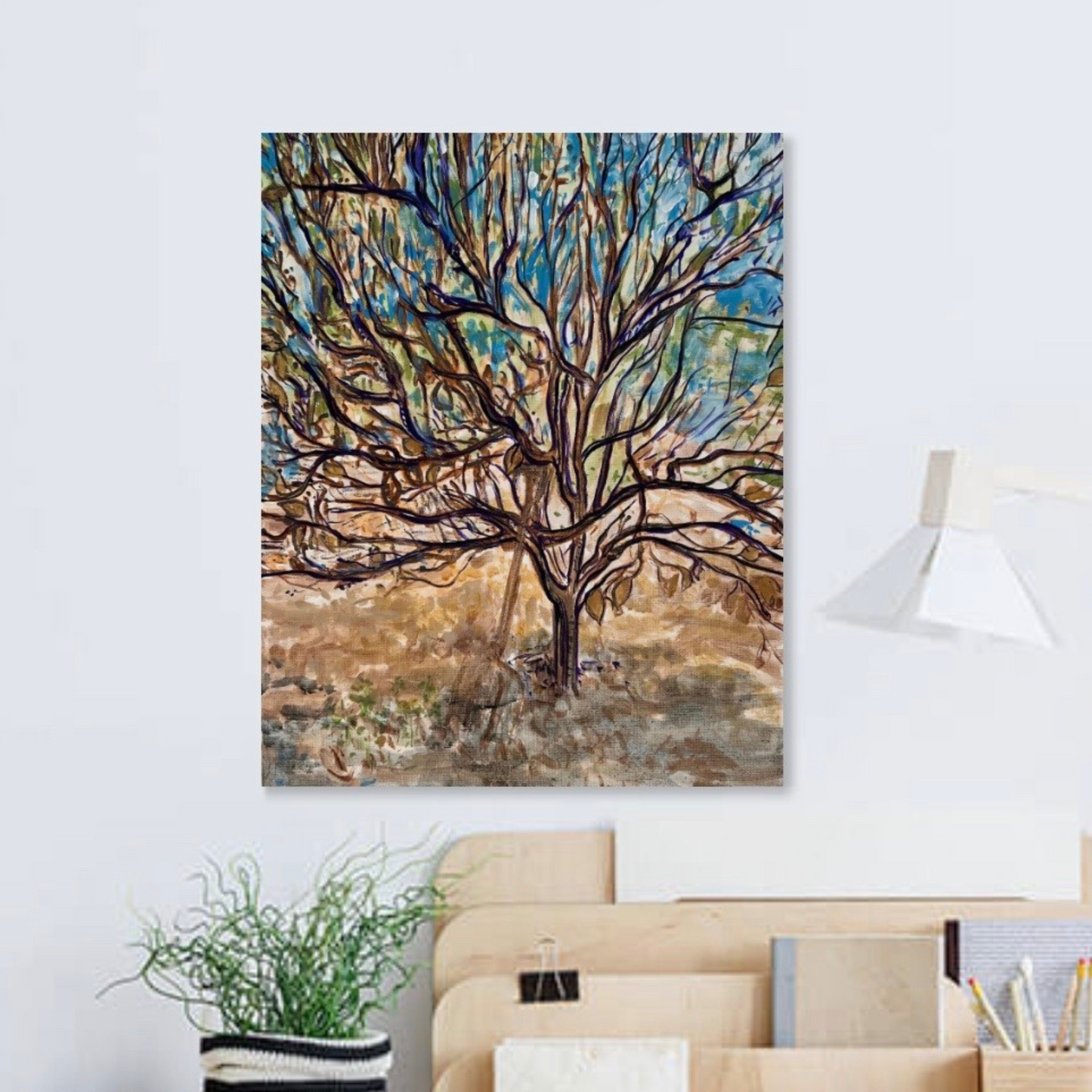 The Pear Tree in Winter - Arjuna Rigby Art and Lifestyle Store