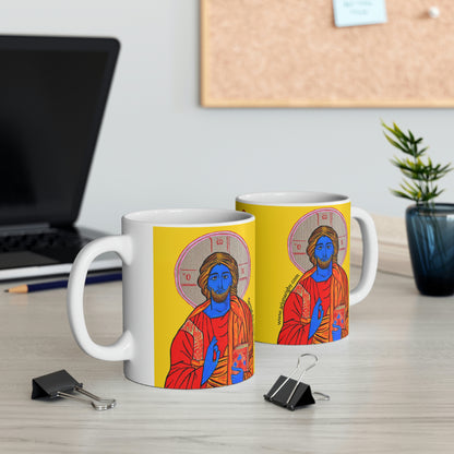 Christ the Quantum Lifegiver - Mug - Arjuna Rigby Art and Lifestyle Store