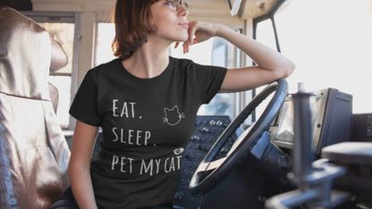 Eat. Sleep. Pet My Cat T-Shirt