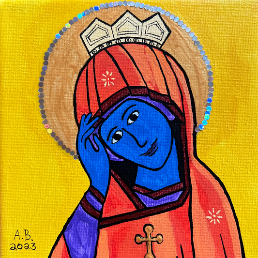Mary Queen of Heaven - Arjuna Rigby Art and Lifestyle Store