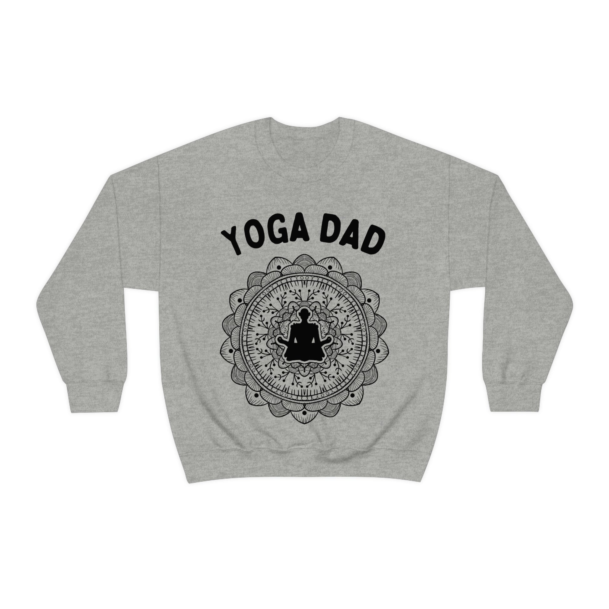 Yoga Dad Crewneck Sweatshirt - Arjuna Rigby Art and Lifestyle Store