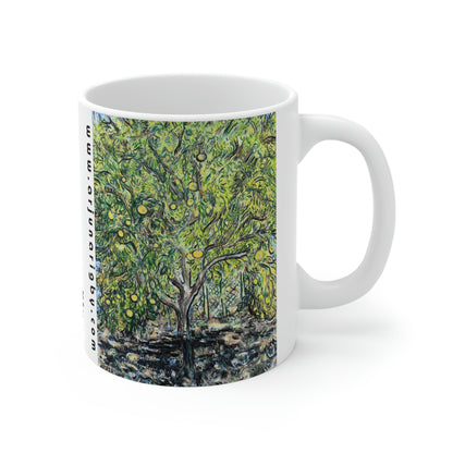 The Grapefruit Tree - Mug - Arjuna Rigby Art and Lifestyle Store