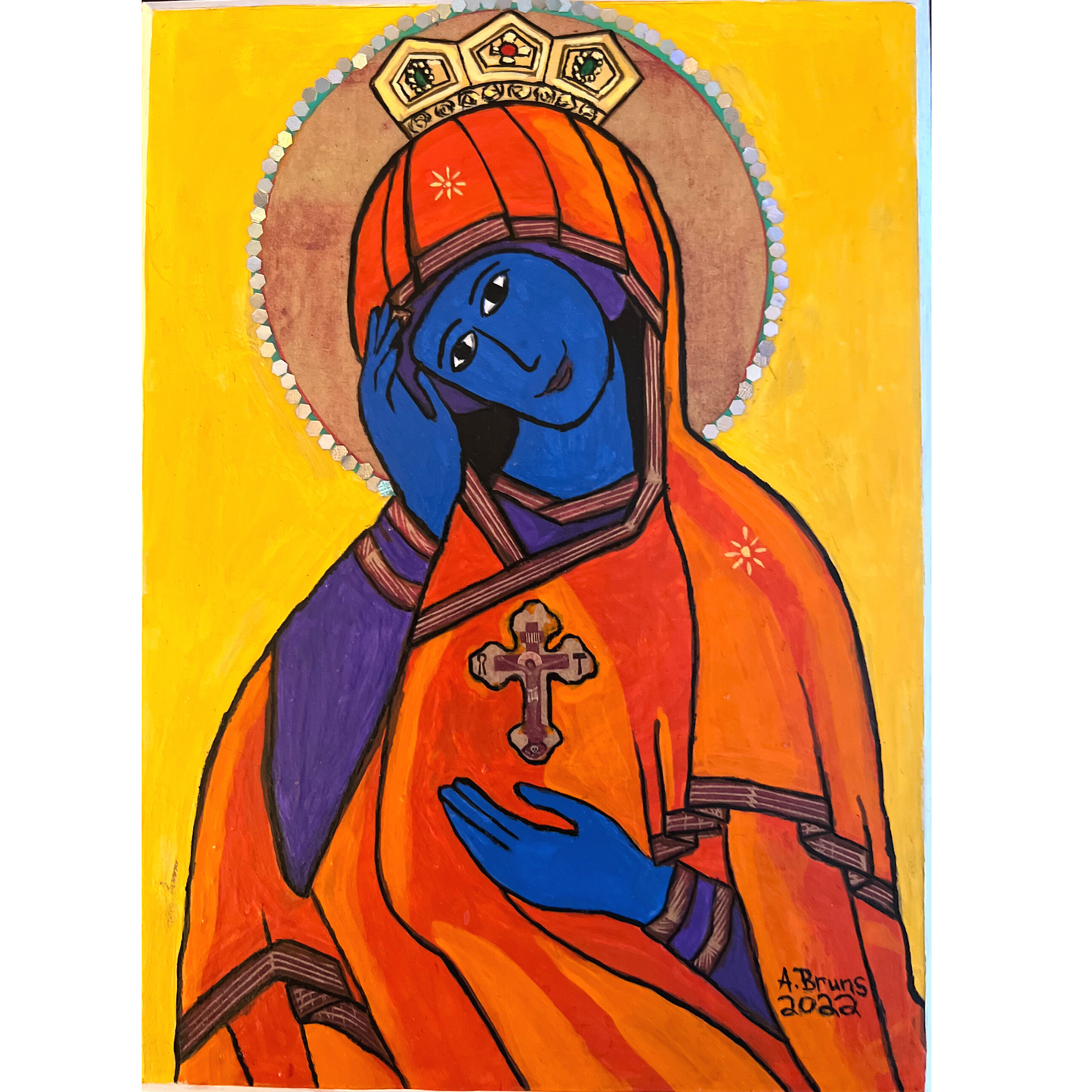 Mary Queen of Heaven - Arjuna Rigby Art and Lifestyle Store