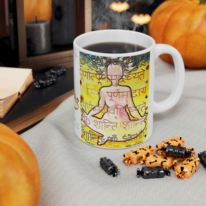 Upasana Yoga Mug - Arjuna Rigby Art and Lifestyle Store