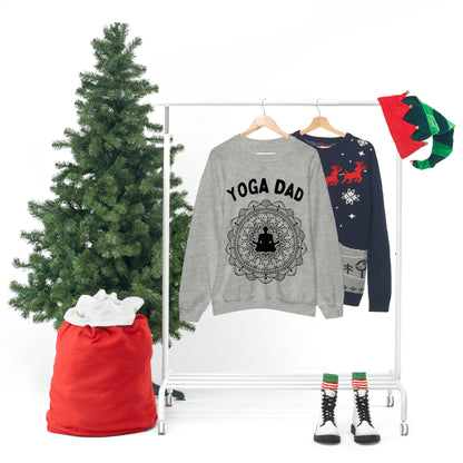 Yoga Dad Crewneck Sweatshirt - Arjuna Rigby Art and Lifestyle Store