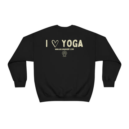 Yoga Dad Crewneck Sweatshirt - Arjuna Rigby Art and Lifestyle Store