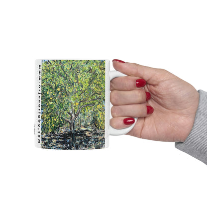 The Grapefruit Tree - Mug - Arjuna Rigby Art and Lifestyle Store