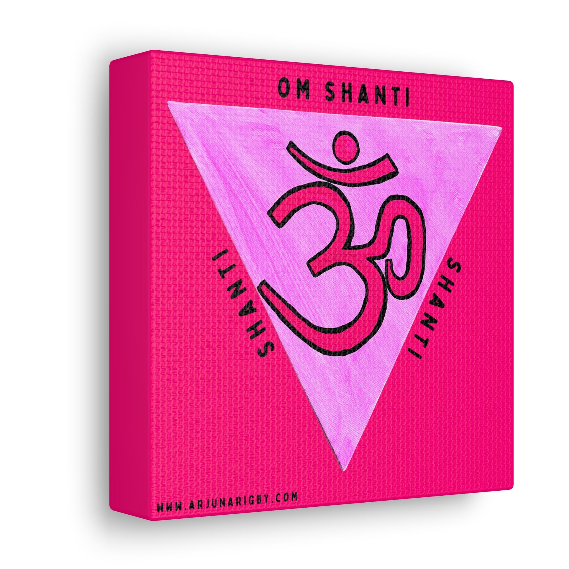 Pink OM Yoga Symbol, Wall Art & Decor