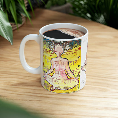 Upasana Yoga Mug - Arjuna Rigby Art and Lifestyle Store