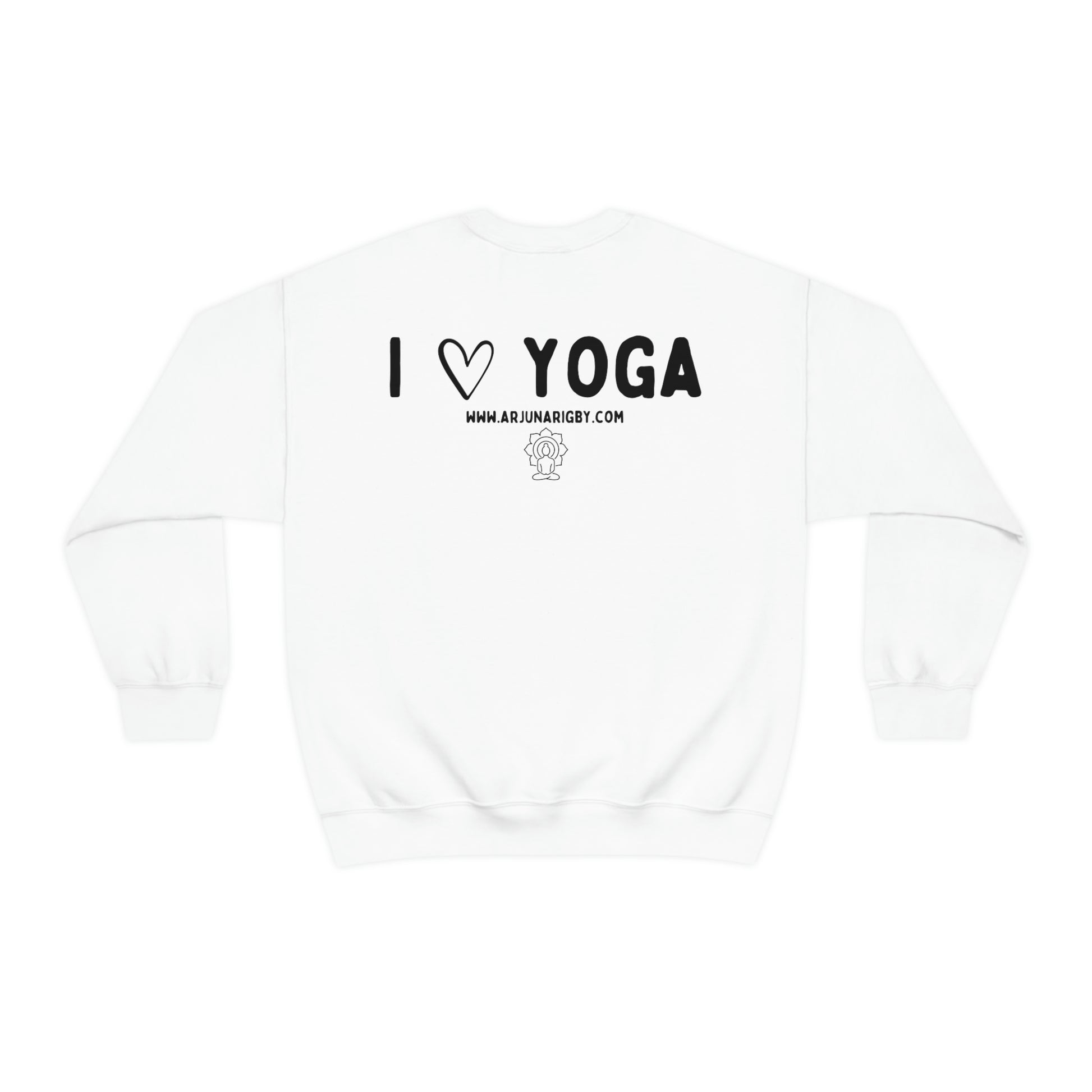 Yoga Dad Crewneck Sweatshirt - Arjuna Rigby Art and Lifestyle Store