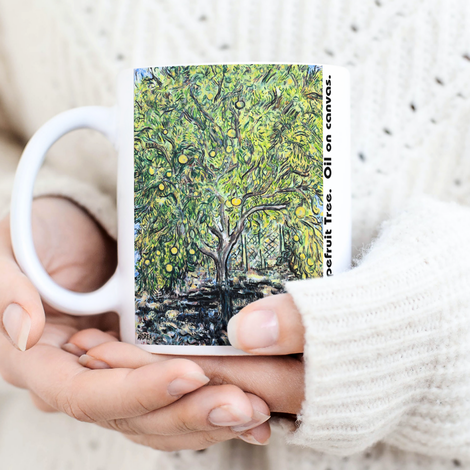 The Grapefruit Tree - Mug - Arjuna Rigby Art and Lifestyle Store