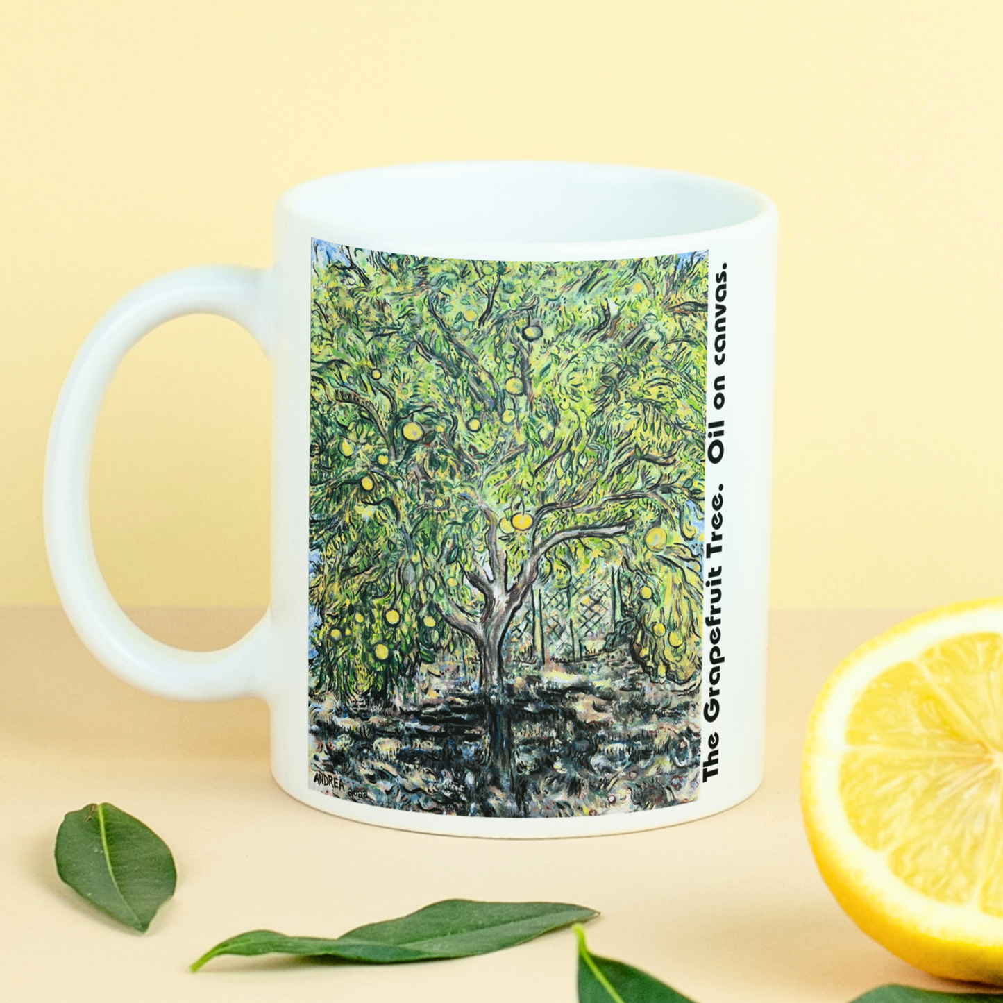 The Grapefruit Tree - Mug - Arjuna Rigby Art and Lifestyle Store