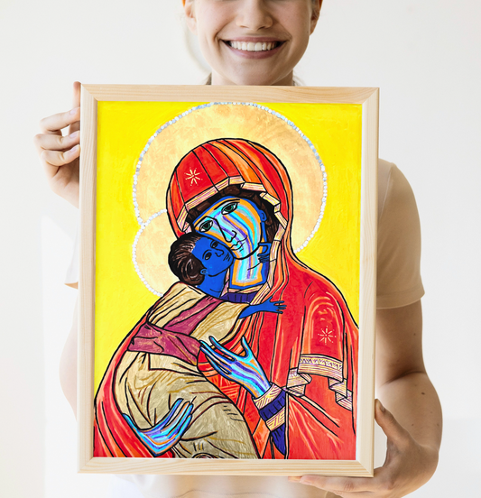 Christ Within - Print - Arjuna Rigby Art and Lifestyle Store