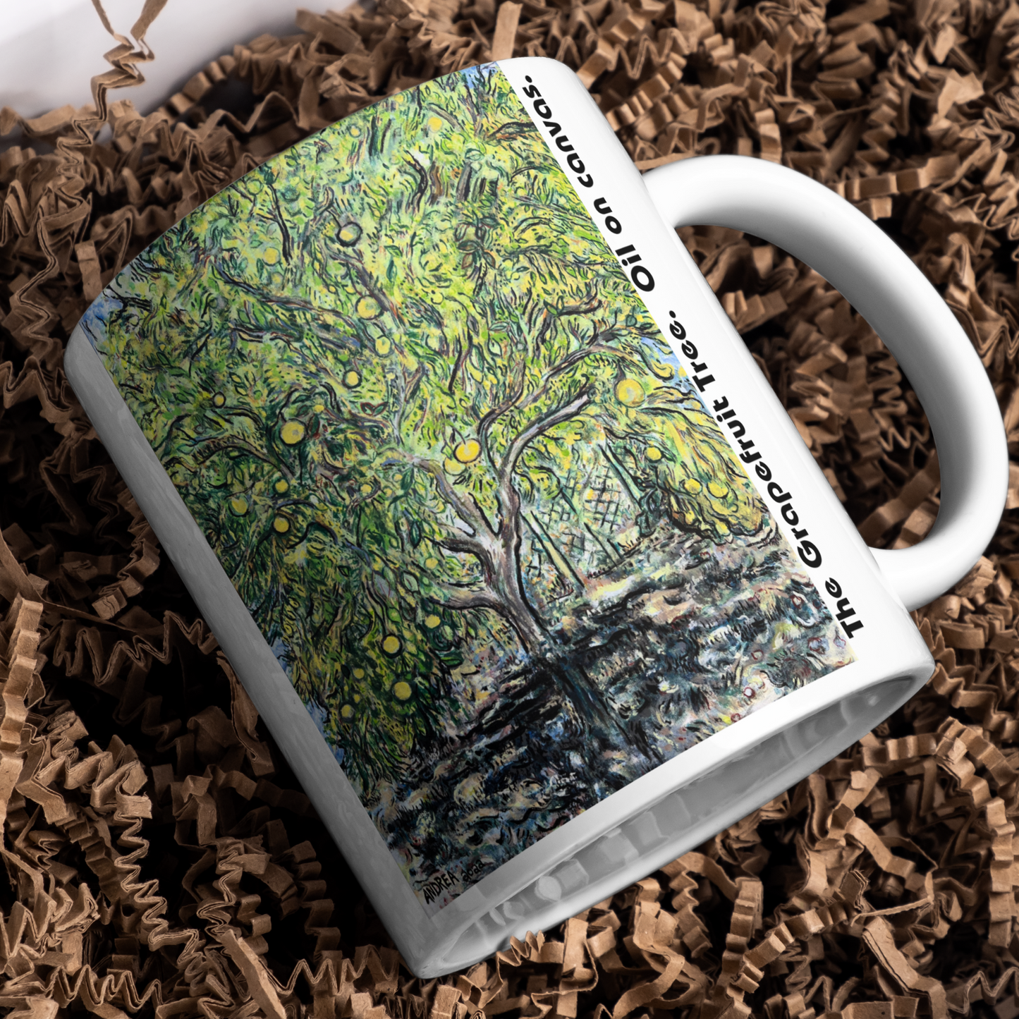 The Grapefruit Tree - Mug - Arjuna Rigby Art and Lifestyle Store