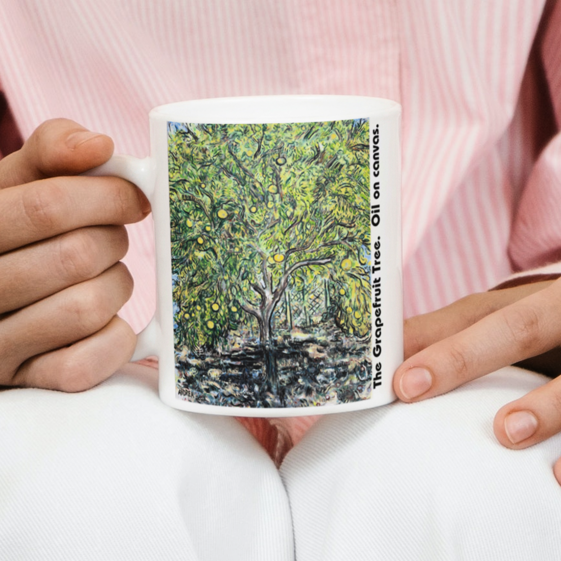 The Grapefruit Tree - Mug - Arjuna Rigby Art and Lifestyle Store