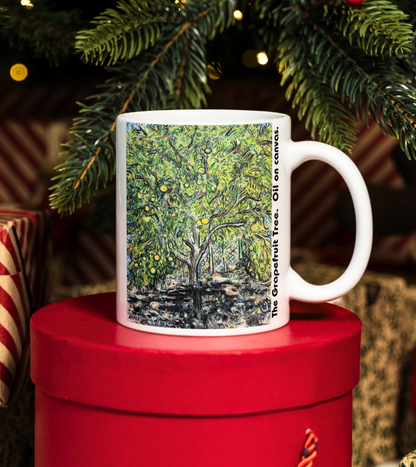 The Grapefruit Tree - Mug - Arjuna Rigby Art and Lifestyle Store