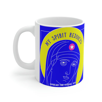 My Spirit Rejoices - Mug - Arjuna Rigby Art and Lifestyle Store