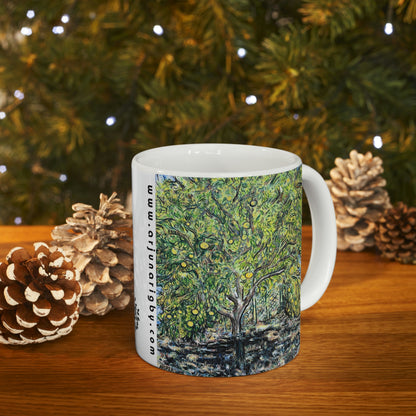 The Grapefruit Tree - Mug - Arjuna Rigby Art and Lifestyle Store