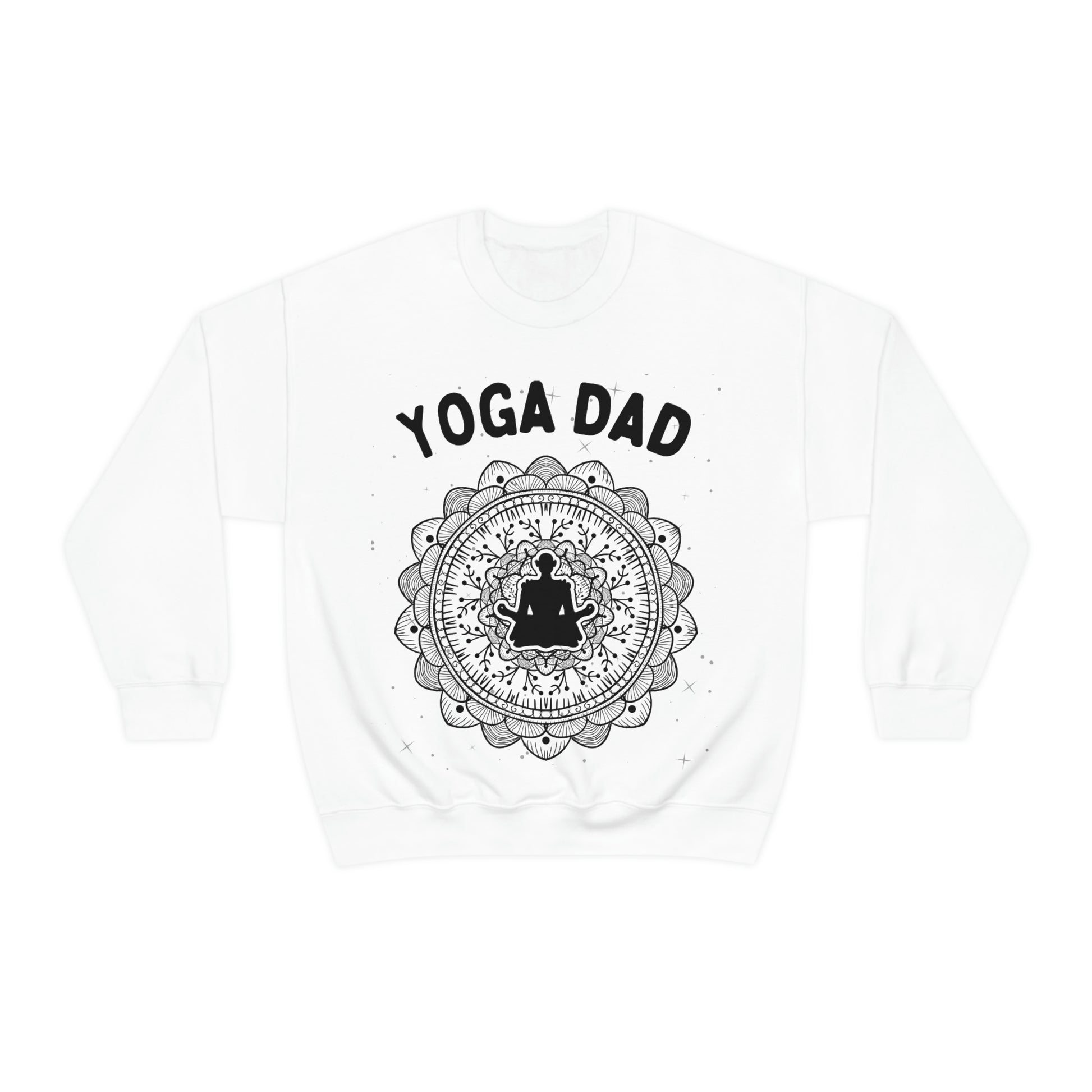 Yoga Dad Crewneck Sweatshirt - Arjuna Rigby Art and Lifestyle Store