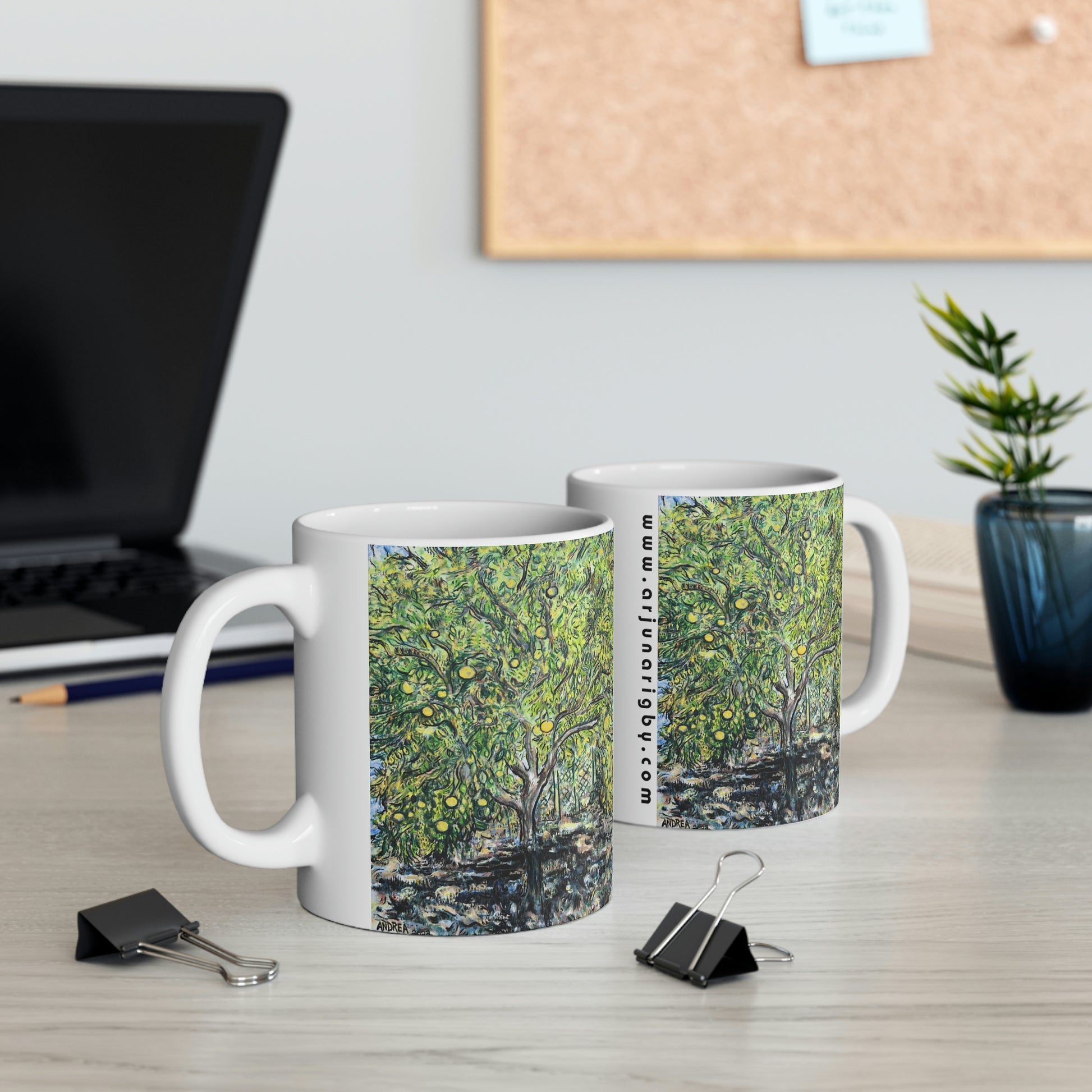 The Grapefruit Tree - Mug - Arjuna Rigby Art and Lifestyle Store