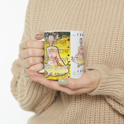 Upasana Yoga Mug - Arjuna Rigby Art and Lifestyle Store